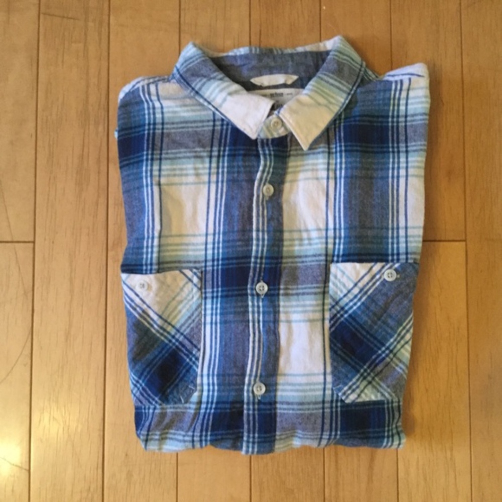Urban Pipeline Flannel Button Down NWOT